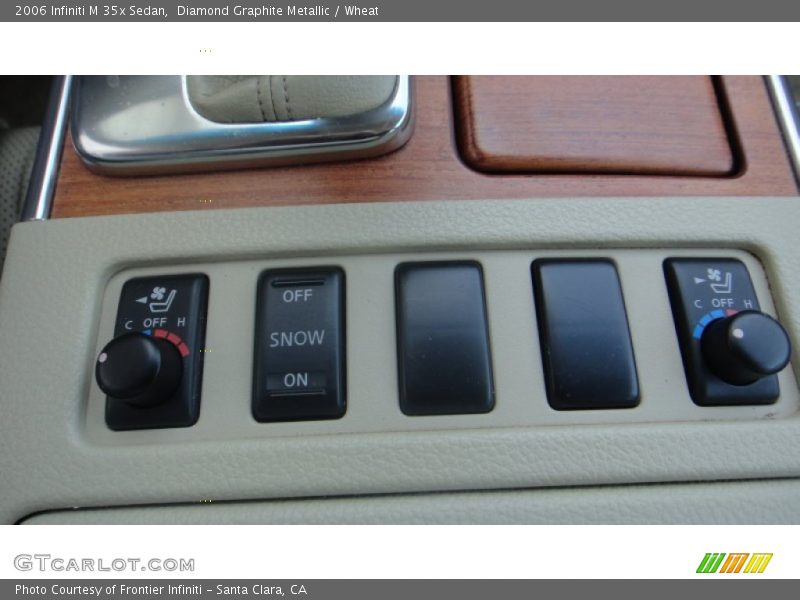 Diamond Graphite Metallic / Wheat 2006 Infiniti M 35x Sedan
