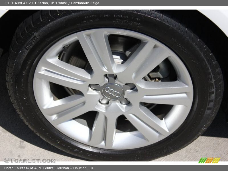 Ibis White / Cardamom Beige 2011 Audi A4 2.0T Sedan