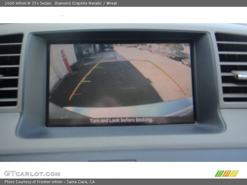 Diamond Graphite Metallic / Wheat 2006 Infiniti M 35x Sedan