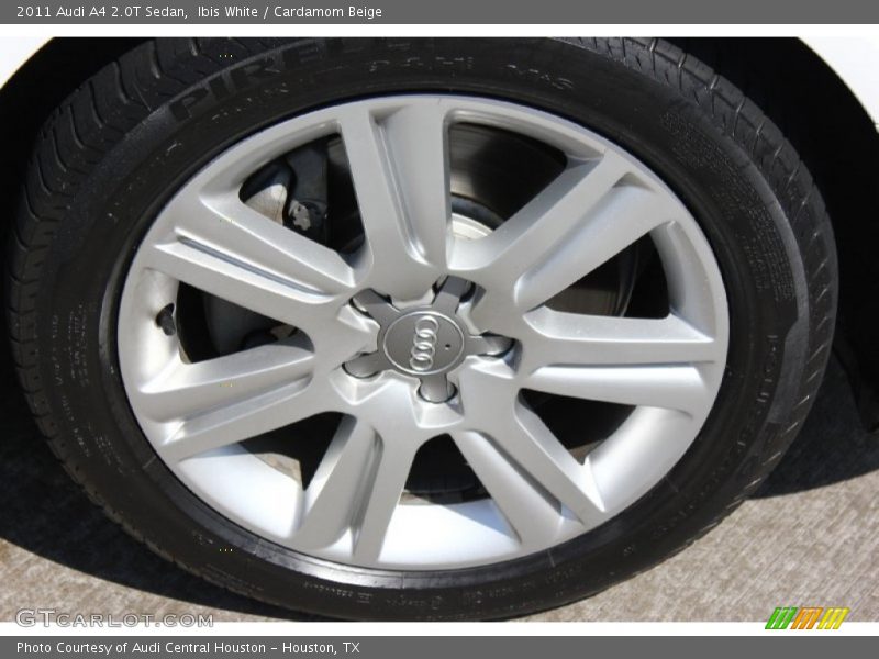 Ibis White / Cardamom Beige 2011 Audi A4 2.0T Sedan