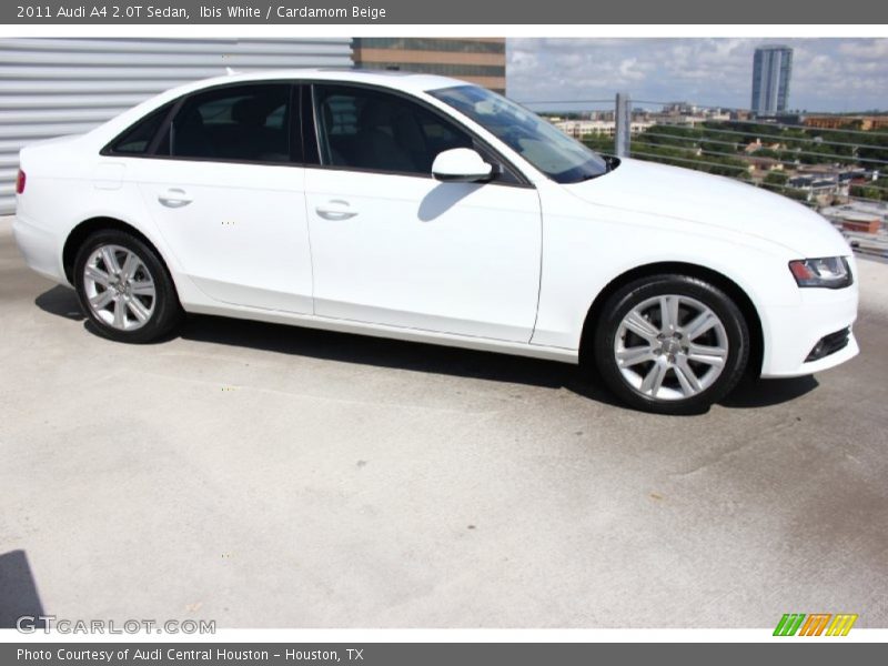 Ibis White / Cardamom Beige 2011 Audi A4 2.0T Sedan