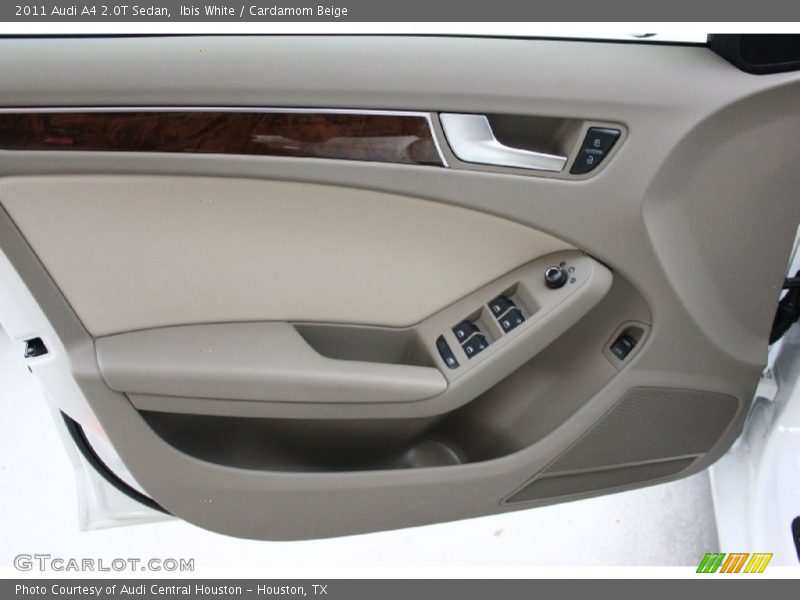 Ibis White / Cardamom Beige 2011 Audi A4 2.0T Sedan
