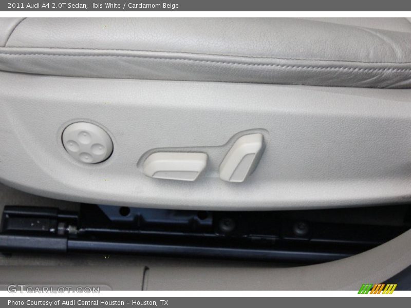 Ibis White / Cardamom Beige 2011 Audi A4 2.0T Sedan