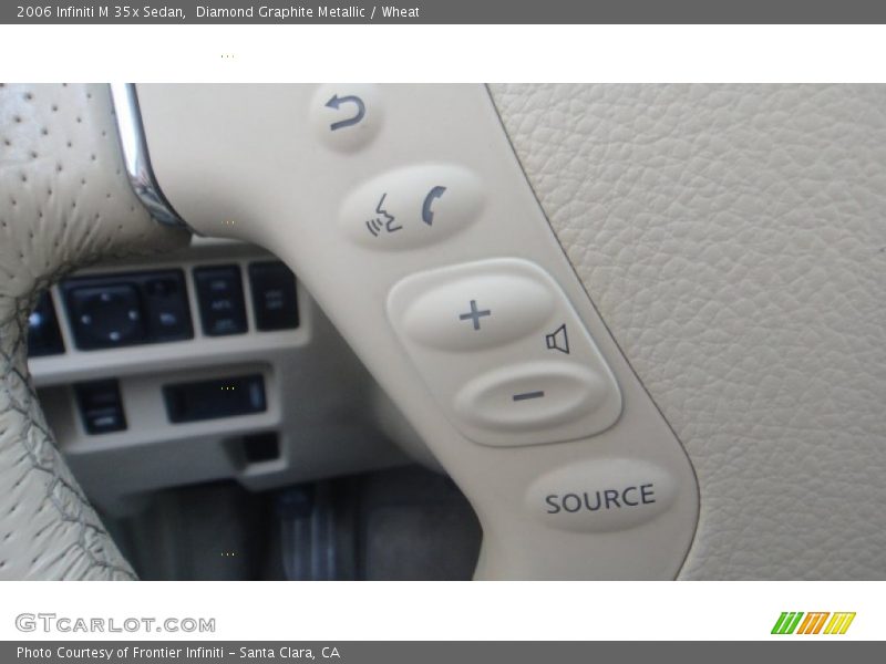 Diamond Graphite Metallic / Wheat 2006 Infiniti M 35x Sedan