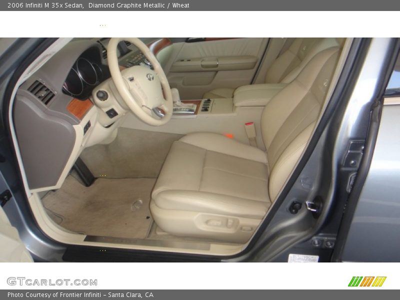 Diamond Graphite Metallic / Wheat 2006 Infiniti M 35x Sedan