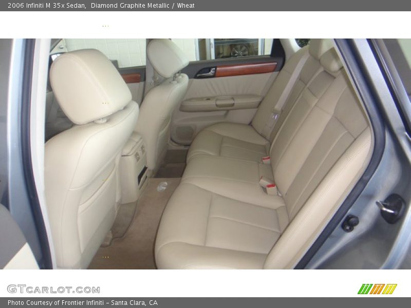 Diamond Graphite Metallic / Wheat 2006 Infiniti M 35x Sedan