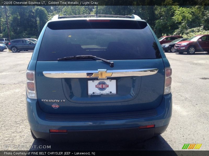 Golden Teal Metallic / Light Gray 2008 Chevrolet Equinox LT