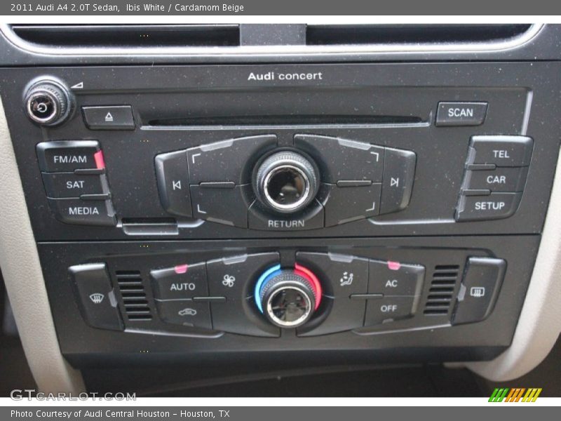 Ibis White / Cardamom Beige 2011 Audi A4 2.0T Sedan