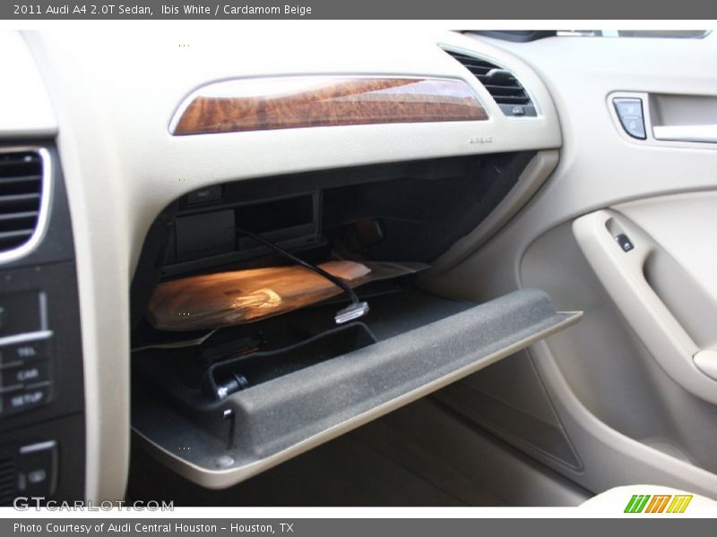 Ibis White / Cardamom Beige 2011 Audi A4 2.0T Sedan