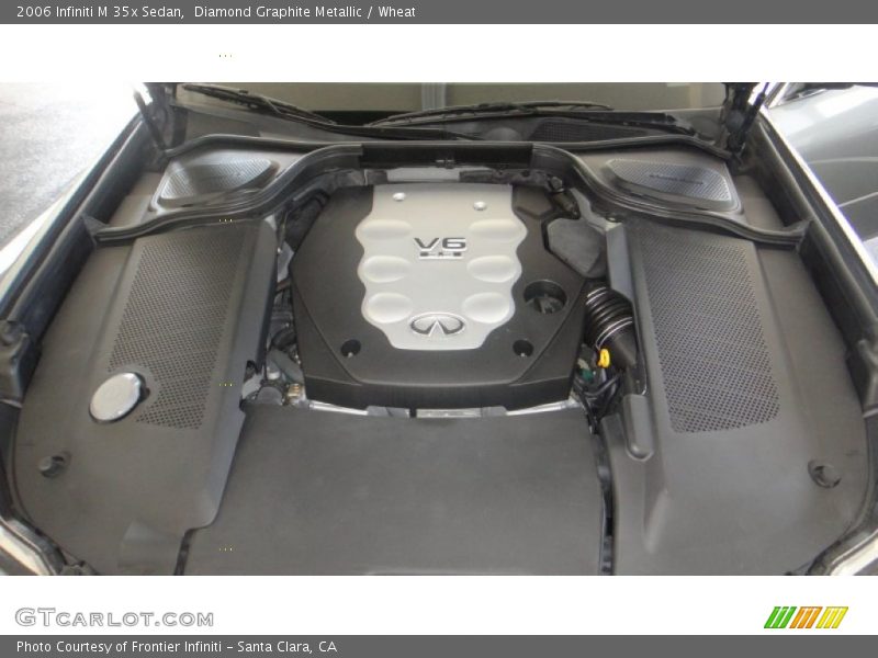 Diamond Graphite Metallic / Wheat 2006 Infiniti M 35x Sedan