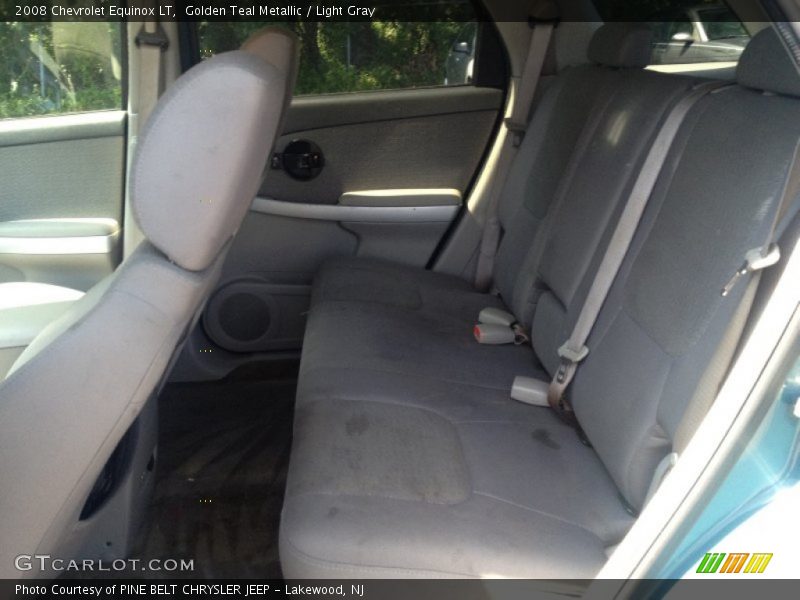 Golden Teal Metallic / Light Gray 2008 Chevrolet Equinox LT