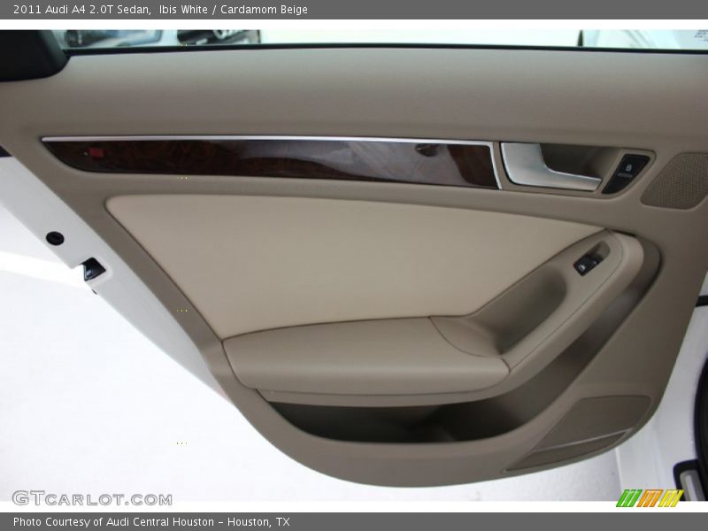 Ibis White / Cardamom Beige 2011 Audi A4 2.0T Sedan