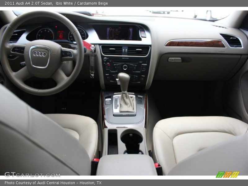 Ibis White / Cardamom Beige 2011 Audi A4 2.0T Sedan