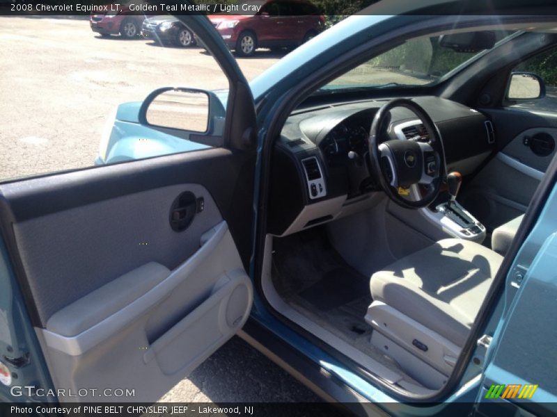 Golden Teal Metallic / Light Gray 2008 Chevrolet Equinox LT