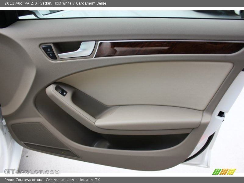Ibis White / Cardamom Beige 2011 Audi A4 2.0T Sedan