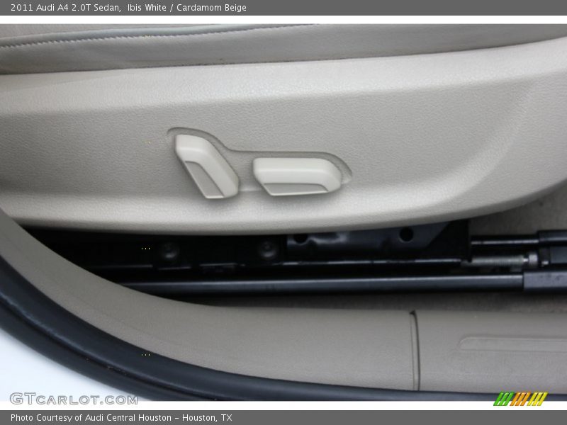 Ibis White / Cardamom Beige 2011 Audi A4 2.0T Sedan