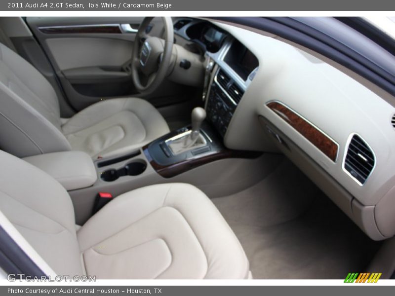 Ibis White / Cardamom Beige 2011 Audi A4 2.0T Sedan