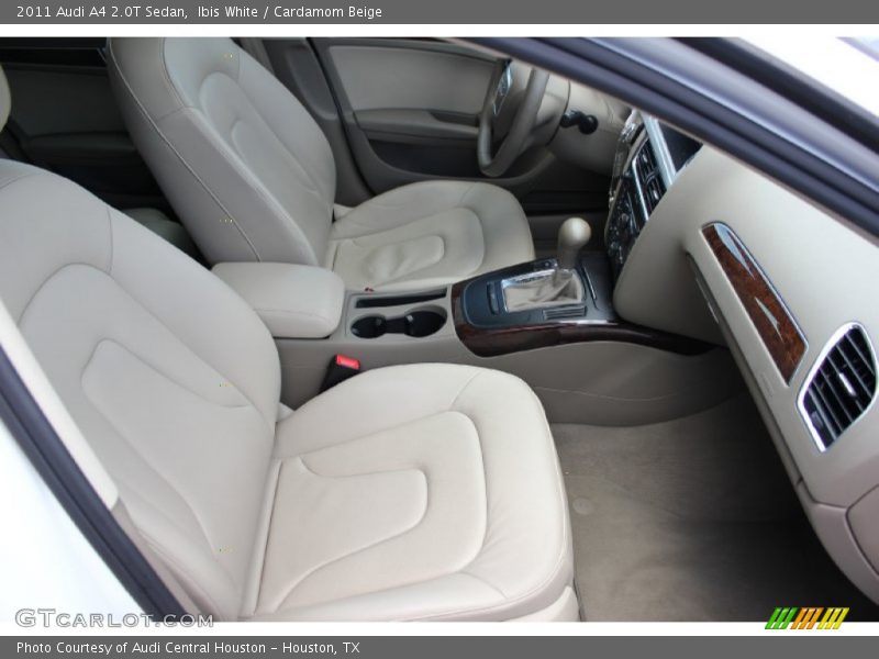 Ibis White / Cardamom Beige 2011 Audi A4 2.0T Sedan