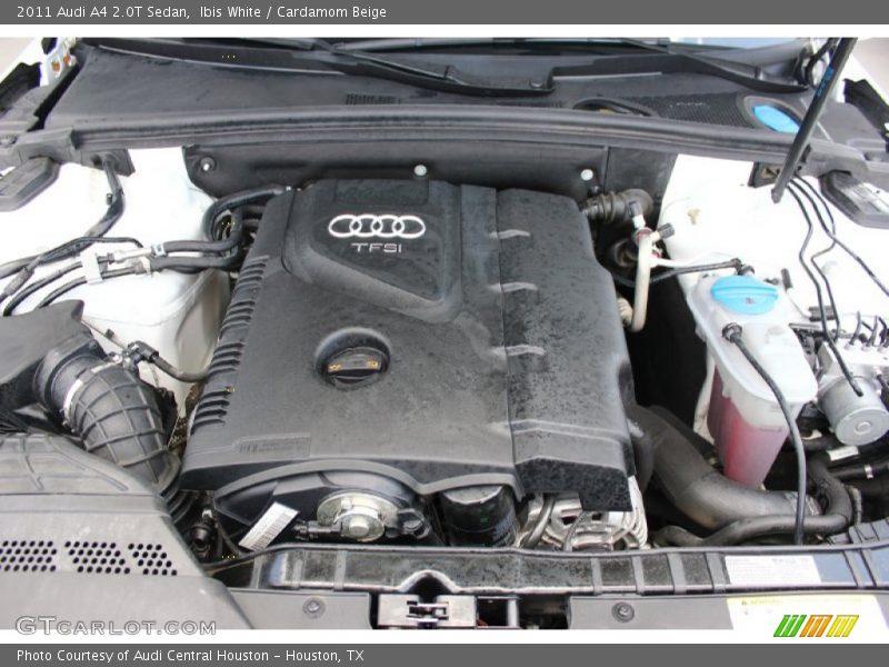 Ibis White / Cardamom Beige 2011 Audi A4 2.0T Sedan