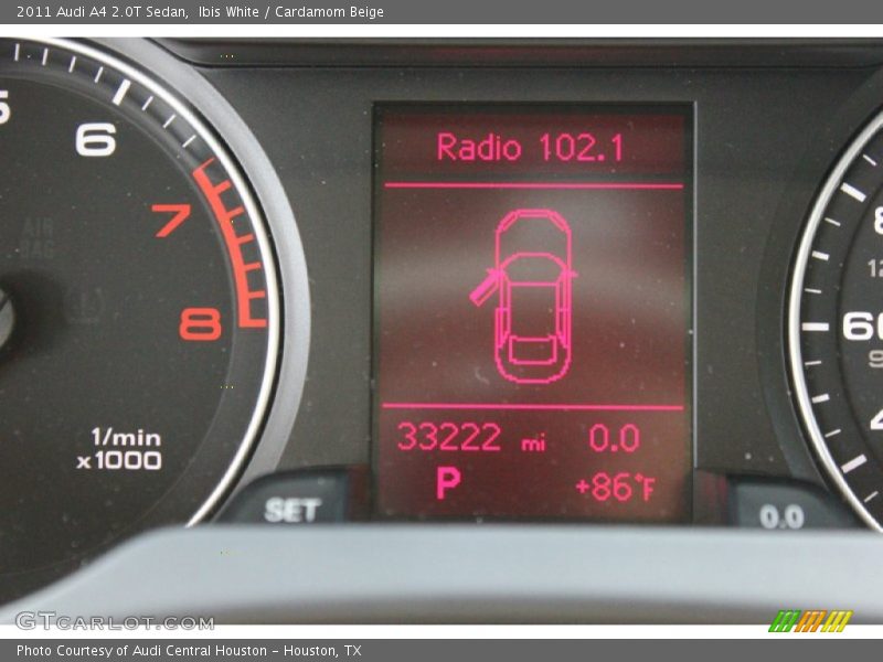 Ibis White / Cardamom Beige 2011 Audi A4 2.0T Sedan