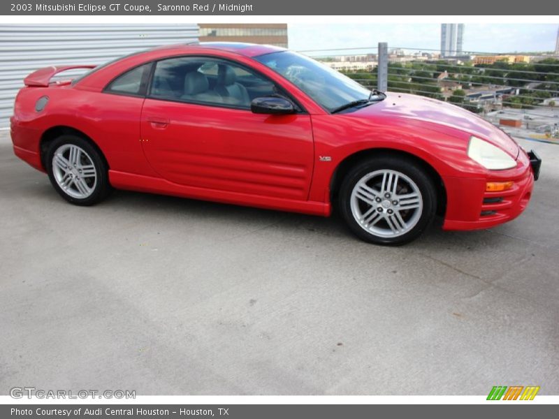 Saronno Red / Midnight 2003 Mitsubishi Eclipse GT Coupe