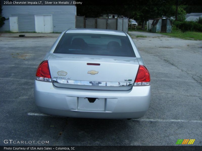 Silver Ice Metallic / Ebony 2010 Chevrolet Impala LT