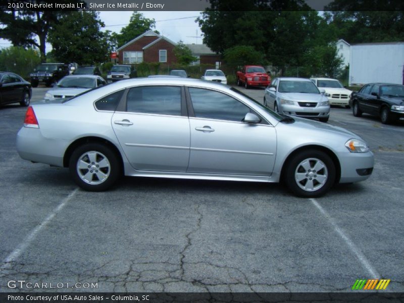 Silver Ice Metallic / Ebony 2010 Chevrolet Impala LT