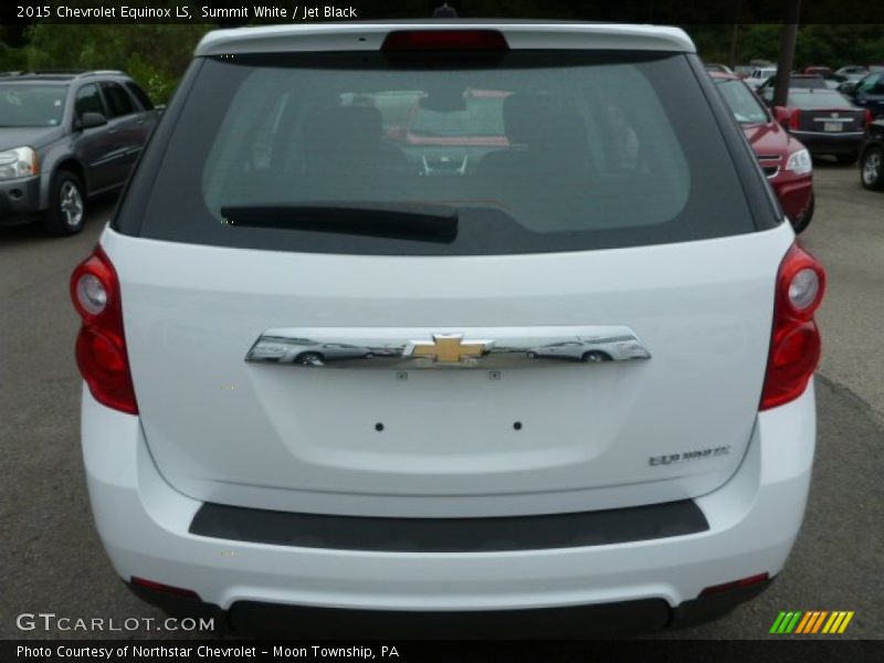 Summit White / Jet Black 2015 Chevrolet Equinox LS