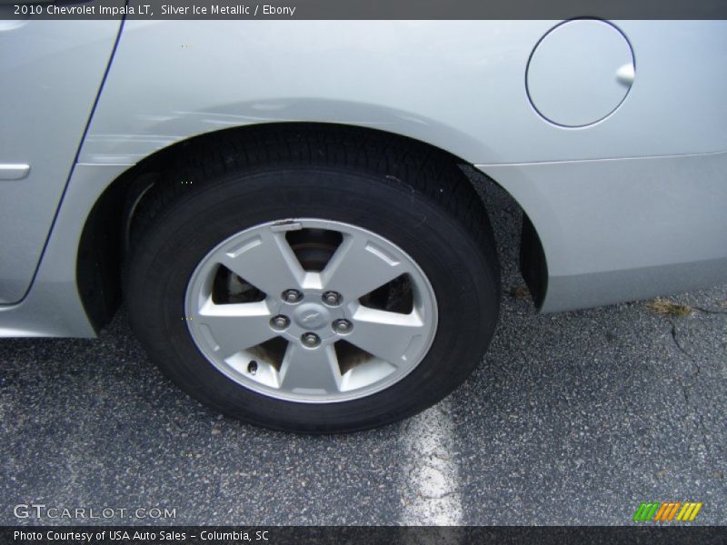 Silver Ice Metallic / Ebony 2010 Chevrolet Impala LT