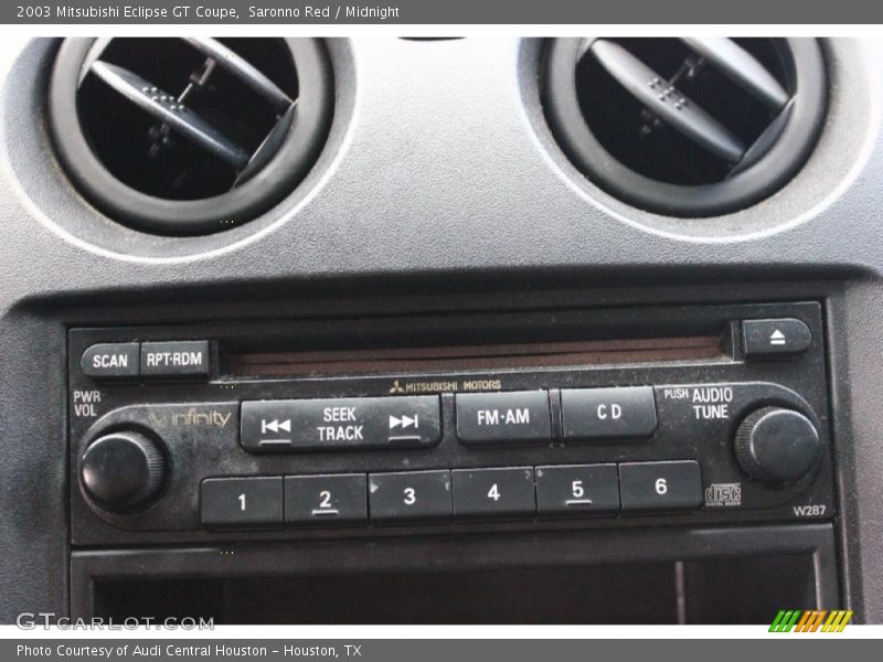 Saronno Red / Midnight 2003 Mitsubishi Eclipse GT Coupe