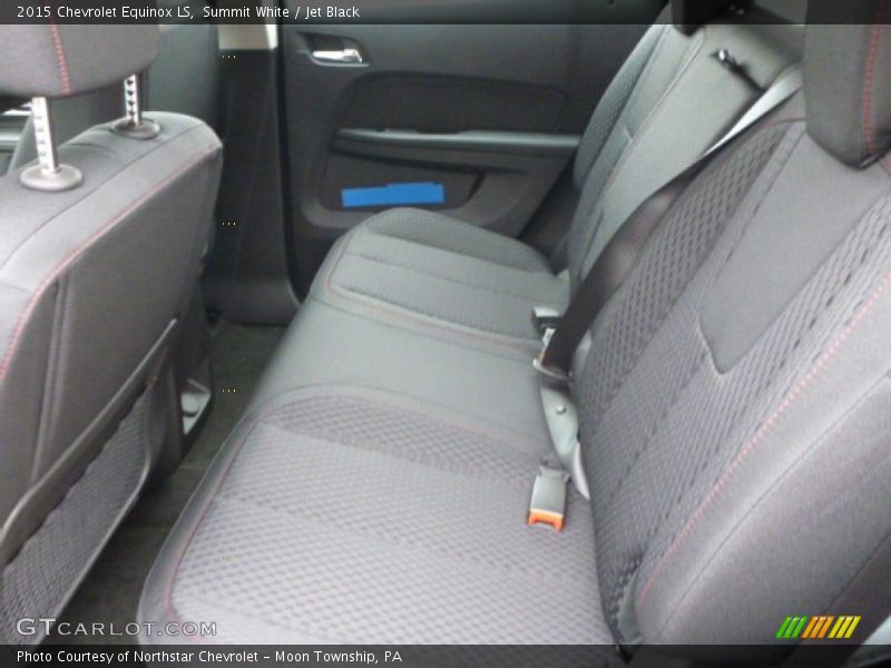 Rear Seat of 2015 Equinox LS