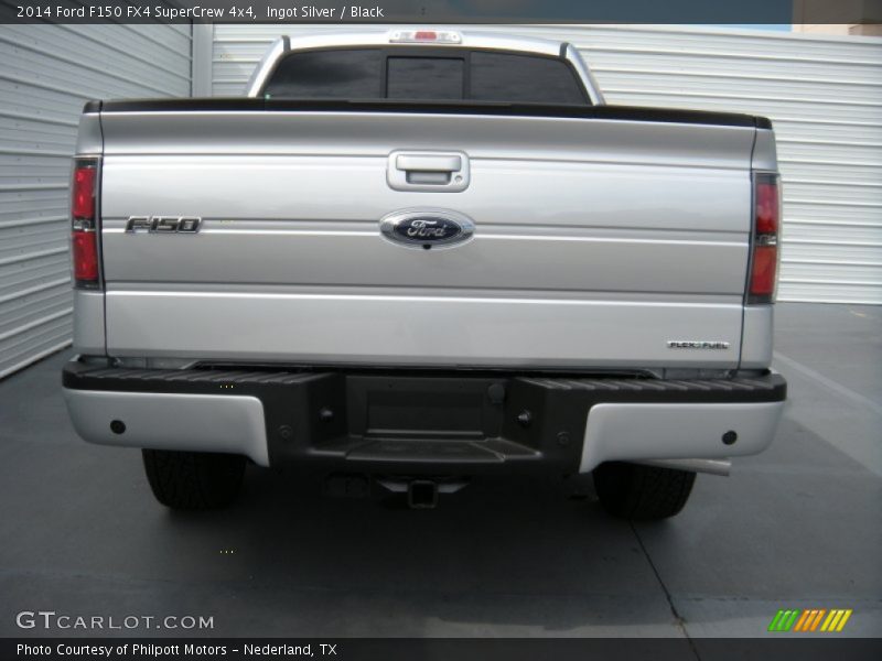 Ingot Silver / Black 2014 Ford F150 FX4 SuperCrew 4x4