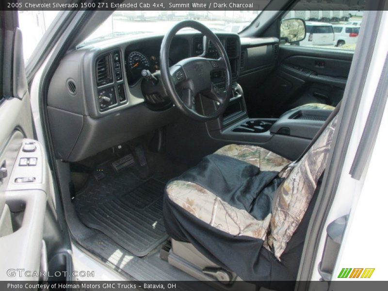 Summit White / Dark Charcoal 2005 Chevrolet Silverado 1500 Z71 Extended Cab 4x4