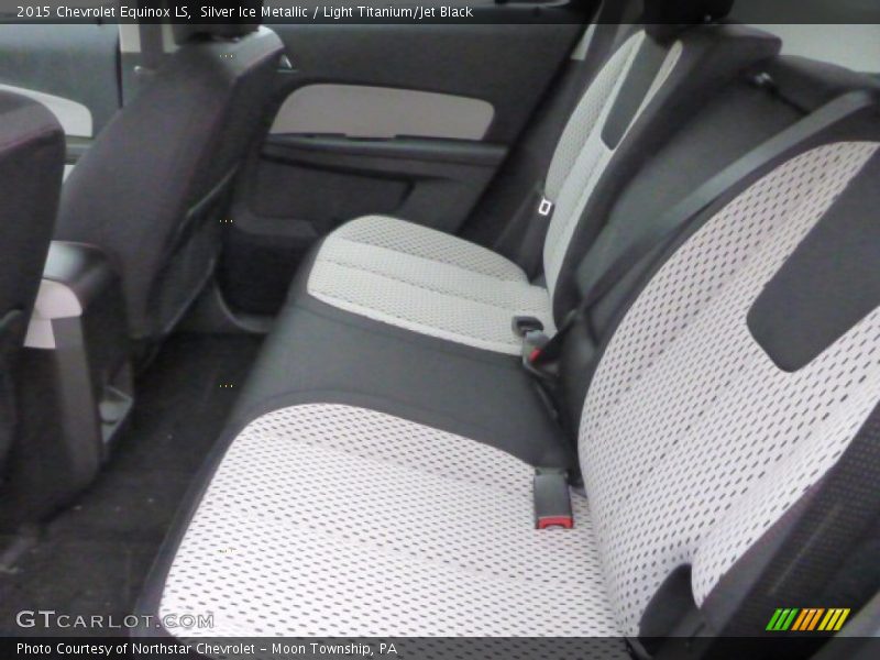 Silver Ice Metallic / Light Titanium/Jet Black 2015 Chevrolet Equinox LS