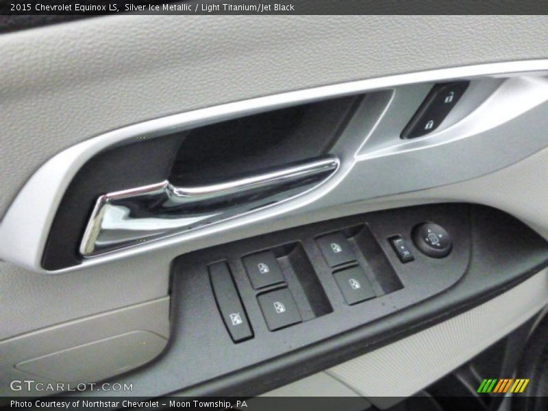 Silver Ice Metallic / Light Titanium/Jet Black 2015 Chevrolet Equinox LS