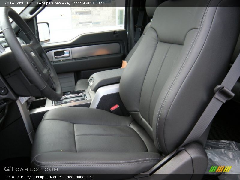 Ingot Silver / Black 2014 Ford F150 FX4 SuperCrew 4x4