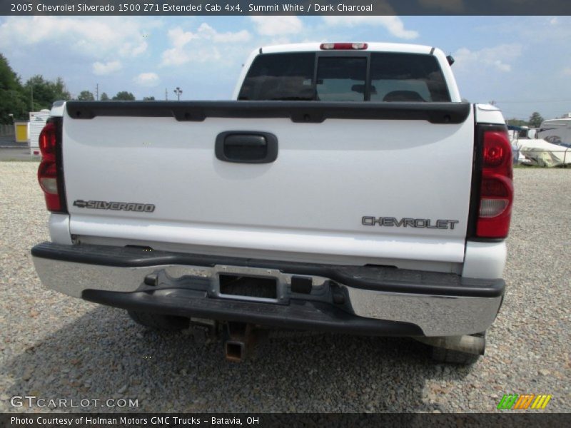 Summit White / Dark Charcoal 2005 Chevrolet Silverado 1500 Z71 Extended Cab 4x4