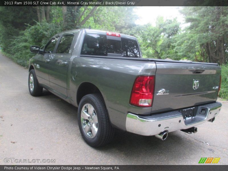 Mineral Gray Metallic / Black/Diesel Gray 2013 Ram 1500 SLT Crew Cab 4x4