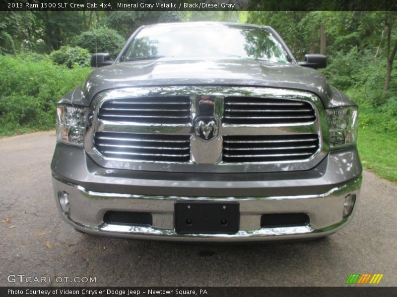 Mineral Gray Metallic / Black/Diesel Gray 2013 Ram 1500 SLT Crew Cab 4x4