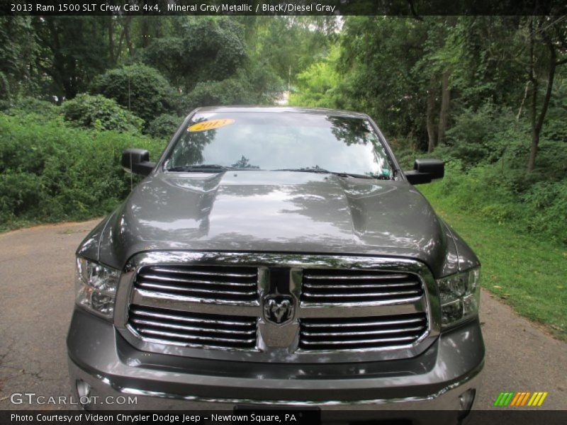 Mineral Gray Metallic / Black/Diesel Gray 2013 Ram 1500 SLT Crew Cab 4x4