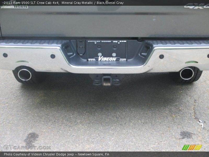 Mineral Gray Metallic / Black/Diesel Gray 2013 Ram 1500 SLT Crew Cab 4x4