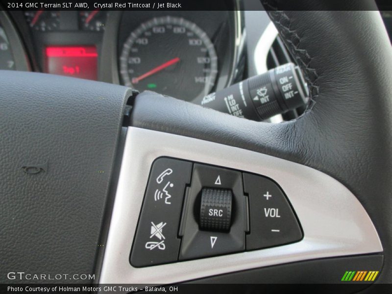 Crystal Red Tintcoat / Jet Black 2014 GMC Terrain SLT AWD