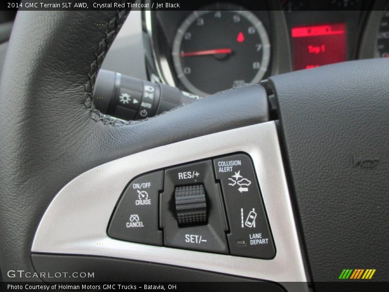 Crystal Red Tintcoat / Jet Black 2014 GMC Terrain SLT AWD