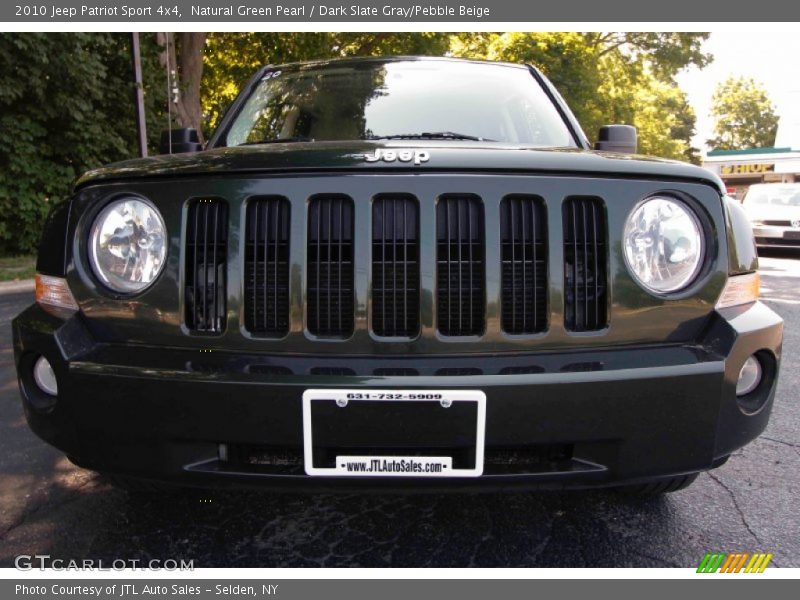 Natural Green Pearl / Dark Slate Gray/Pebble Beige 2010 Jeep Patriot Sport 4x4