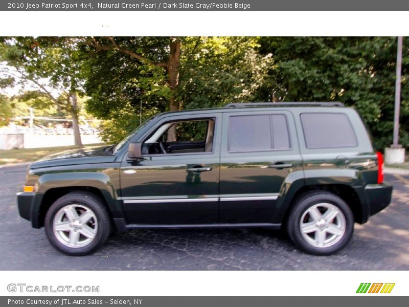 Natural Green Pearl / Dark Slate Gray/Pebble Beige 2010 Jeep Patriot Sport 4x4
