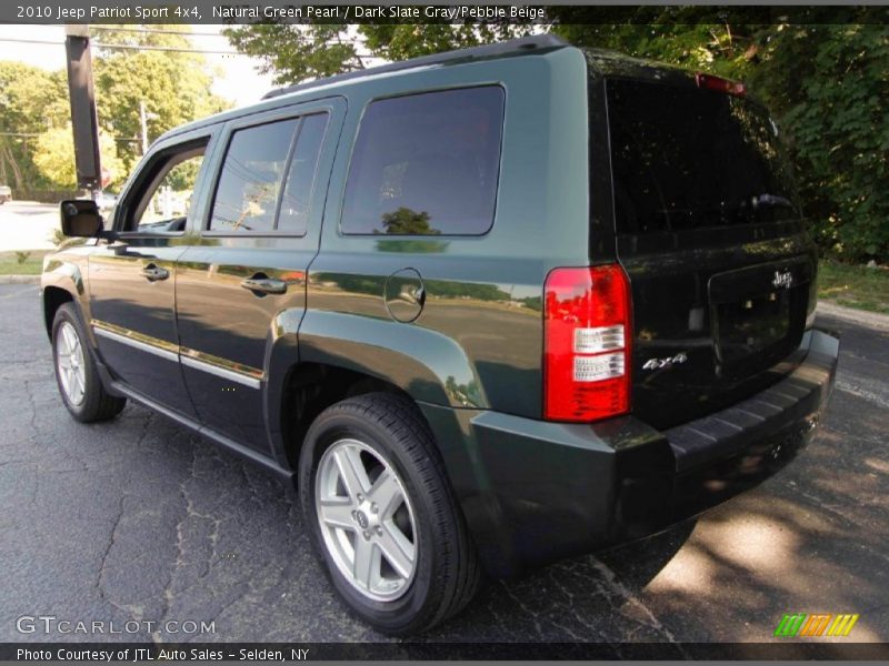Natural Green Pearl / Dark Slate Gray/Pebble Beige 2010 Jeep Patriot Sport 4x4