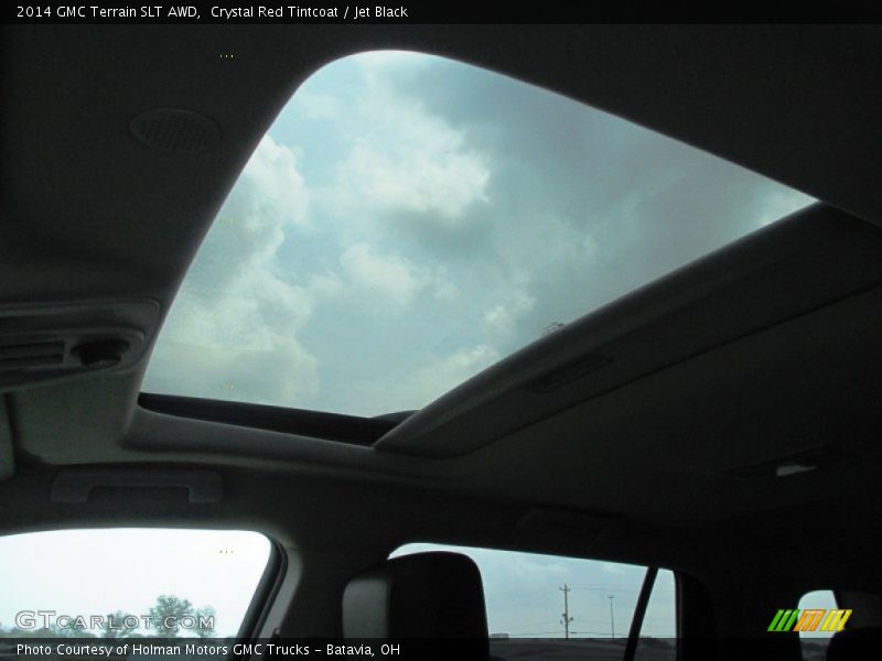 Crystal Red Tintcoat / Jet Black 2014 GMC Terrain SLT AWD