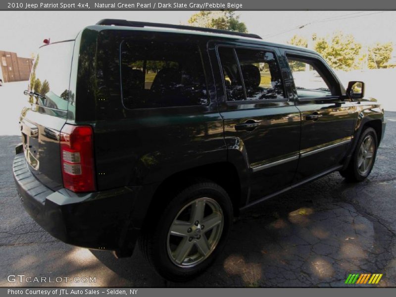 Natural Green Pearl / Dark Slate Gray/Pebble Beige 2010 Jeep Patriot Sport 4x4