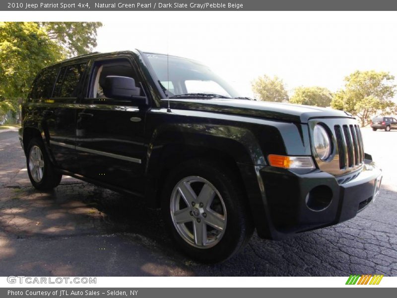Natural Green Pearl / Dark Slate Gray/Pebble Beige 2010 Jeep Patriot Sport 4x4