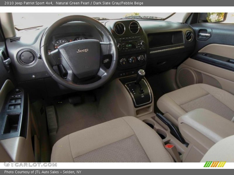 Natural Green Pearl / Dark Slate Gray/Pebble Beige 2010 Jeep Patriot Sport 4x4